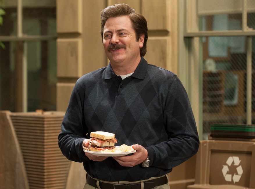 Nick Offerman, Parks and Recreation, Bacon